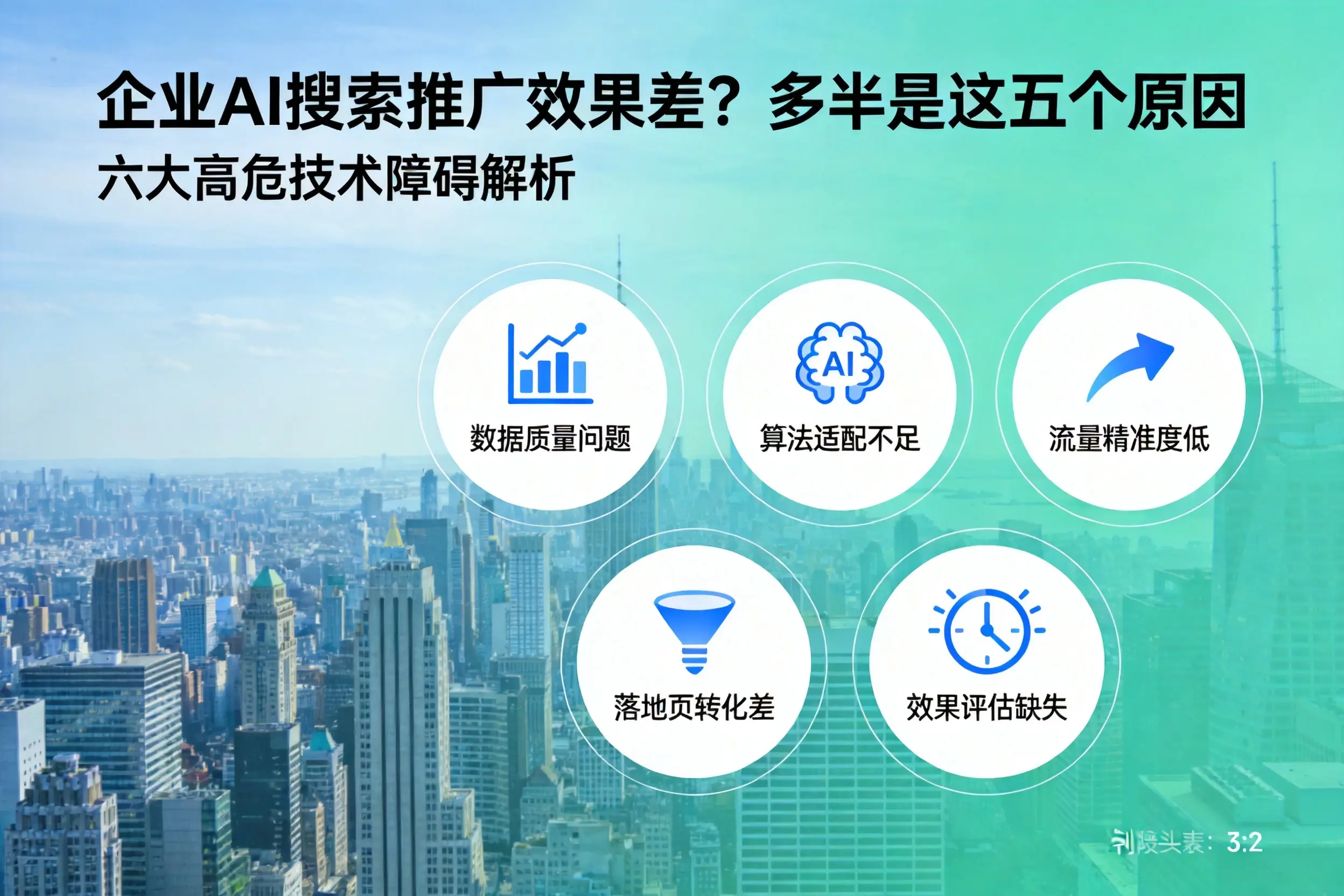 清水河企业AI搜索推广效果差？多半是这五个原因